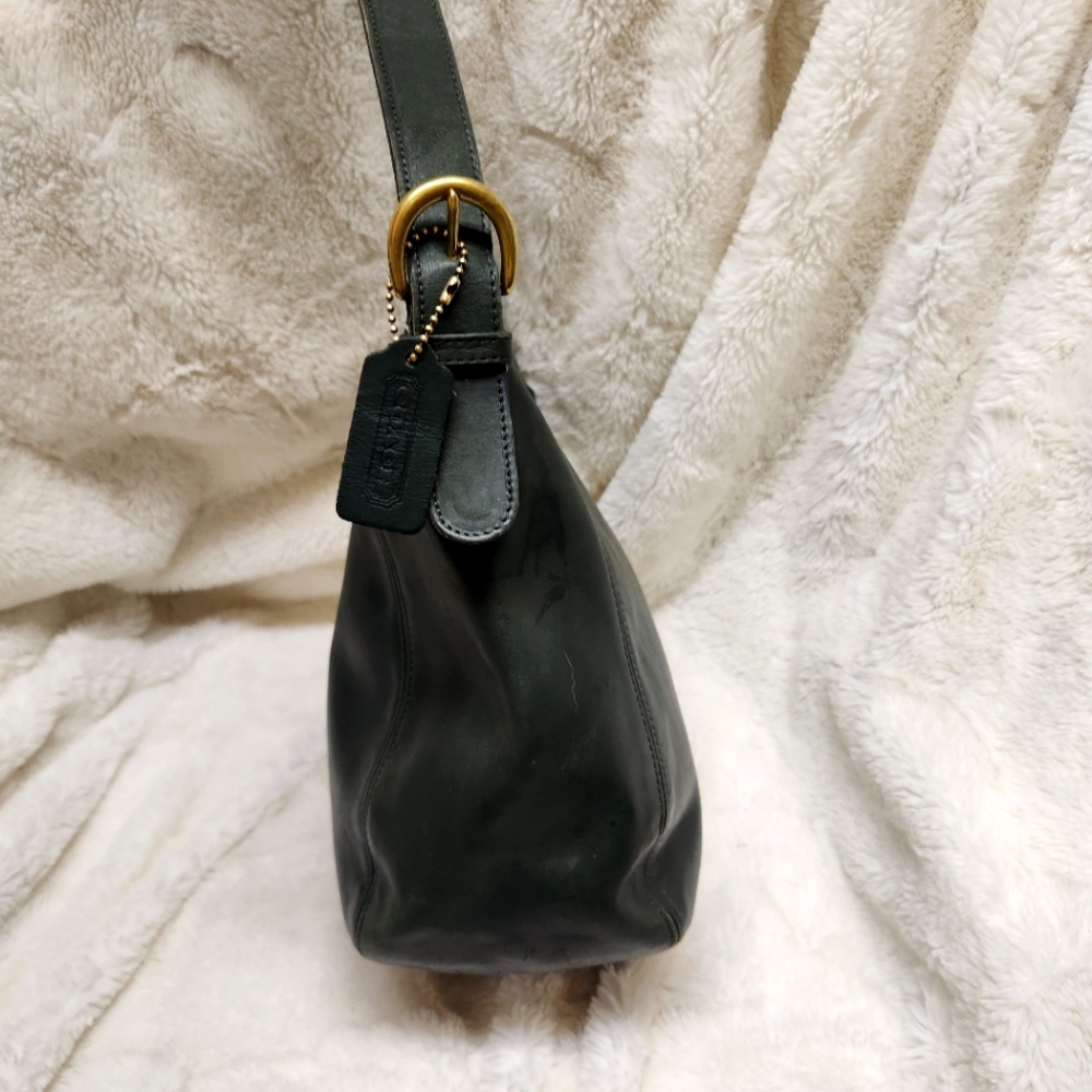 Green HTF Monterey Vtg Coach Bag - Picture 5 of 12